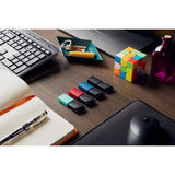 Kingston Technology DataTraveler 64GB USB3.2 Gen 1 Exodia M (Black + Blue), 64 GB, USB Type-A, 3.2 Gen 1 (3.1 Gen 1), Slide, 10 g, Black, Blue