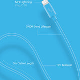 Juice XXL Apple Lightning Charge and Sync Cable, 3m