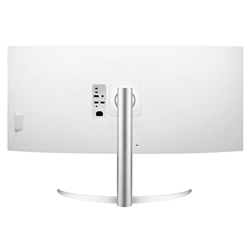 LG UltraWide Monitor Curved 49WQ95C, 49 Inch, 5120 x 1440, 144Hz, Nano IPS Display, VESA Display HDR 400, Nvidia G-sync Compatible, AMD FreeSync, Stereo Speakers, Ergonomic Design, USB Type-C, HDMI