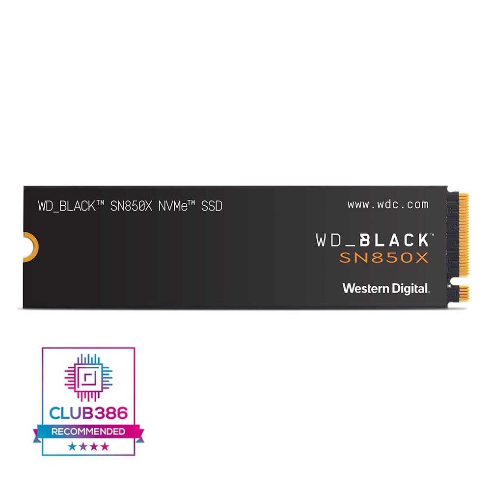 WD Black SN850X 1TB SSD M.2 2280 NVME PCI-E Gen4 Solid State Drive