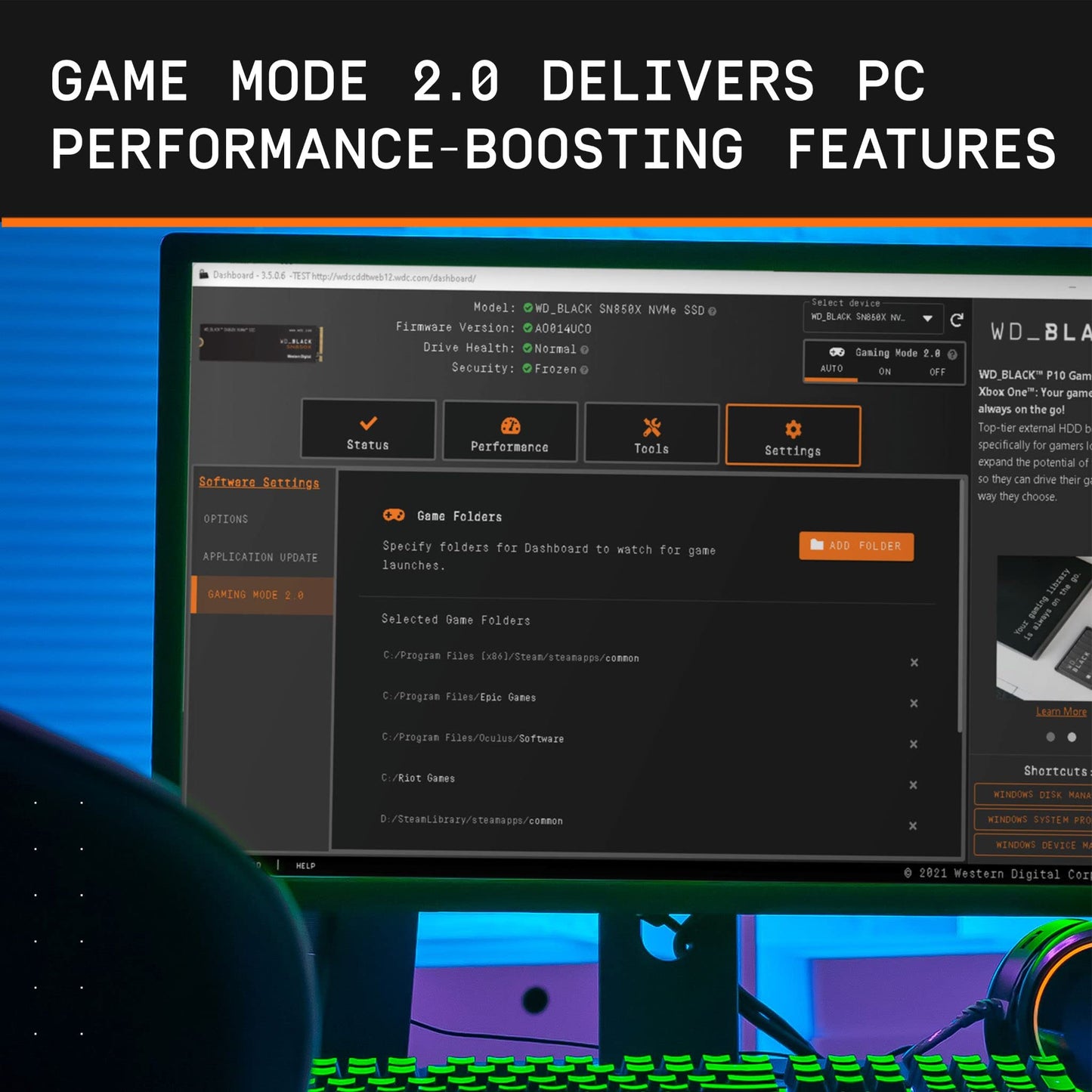 WD Black SN850X 1TB SSD M.2 2280 NVME PCI-E Gen4 Solid State Drive