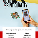 Canon RP 108IP - 1 - Print Ribbon Cassette and Paper kit - Black