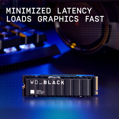 WD Black SN850X 1TB SSD M.2 2280 NVME PCI-E Gen4 Solid State Drive