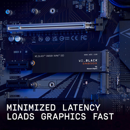 WD Black SN850X 1TB SSD M.2 2280 NVME PCI-E Gen4 Solid State Drive
